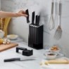 5-Piece Knife Set with Ceramic Sharpener