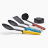 4-piece Utensil Set with Storage Stand - Elevate Slim