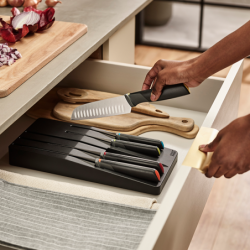 5-piece Knife Set with In-drawer Storage Tray - Elevate