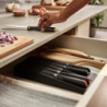 5-piece Knife Set with In-drawer Storage Tray - Elevate