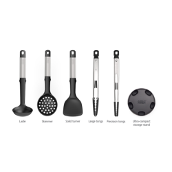 Conjunto de 5 Utensílios Aço - Elevate Fusion