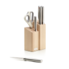 5-piece Knife & Scissor Set with Block - Elevate