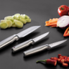 5-piece Knife & Scissor Set with Block - Elevate