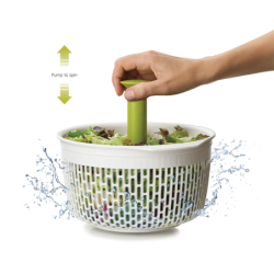In-sink Salad-spinning Colander - Spindola