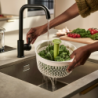 In-sink Salad-spinning Colander - Spindola
