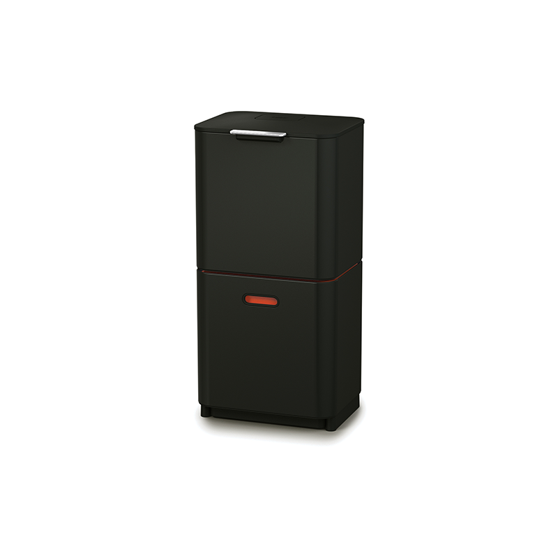 Balde do Lixo 60L Preto - Totem Max