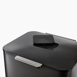 Cubo de Basura 60L Negro - Totem Max