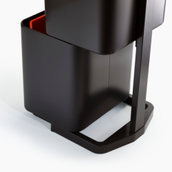 Cubo de Basura 60L Negro - Totem Max