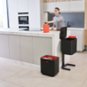 Cubo de Basura 60L Negro - Totem Max