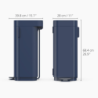 Balde do Lixo com Pedal 40L Azul - Porta