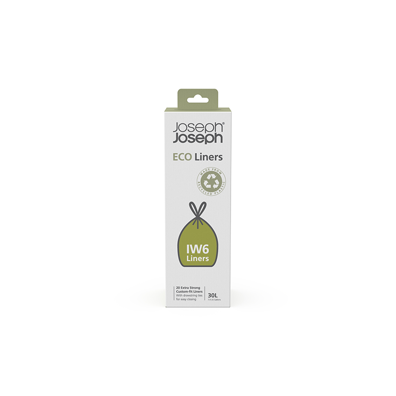 Custom-fit 20 Eco Bin Liners 30L - IW6 Custom-fit 20 Eco Bin Liners 30L - IW6