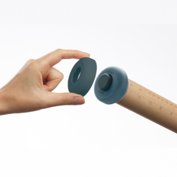 Adjustable Rolling Pin Blue - PrecisionPin