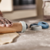 Adjustable Rolling Pin Blue - PrecisionPin