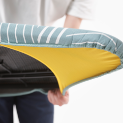 Cobertura para Tábua de Engomar 124cm Cinza Linear - Flexa