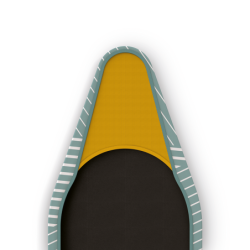 Funda para Tabla de Planchar 135cm Gris Lineal - Flexa