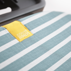 Easy-fit Ironing Board Cover 135cm Linear Grey - Flexa