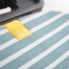 Easy-fit Ironing Board Cover 135cm Linear Grey - Flexa