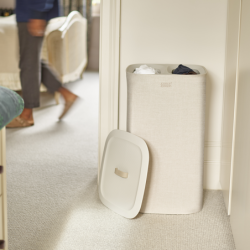Easy-Empty Laundry Basket Ecru - Tota