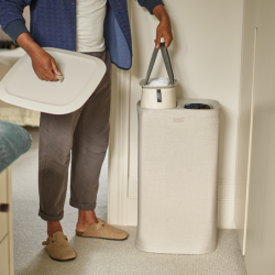 Easy-Empty Laundry Basket Ecru - Tota