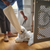 Easy-Empty Laundry Basket Ecru - Tota