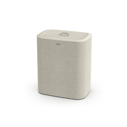 Cesto para Roupa Tripartido 90L Cru - Tota Trio