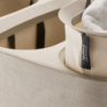 90L Laundry Separation Basket Ecru - Tota Trio