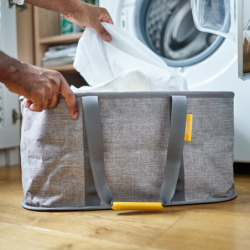Cesto de Ropa Colapsable 35L Gris - Hold-All
