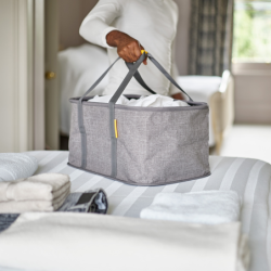Cesto de Ropa Colapsable 35L Gris - Hold-All