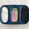 90L Laundry Separation Basket Black - Tota Trio