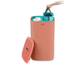 Cesto para Roupa 60L Coral - Tota Pop