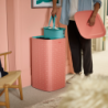 Cesto de Ropa 60L Coral - Tota Pop
