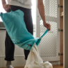 60L Laundry Separation Basket Coral - Tota Pop