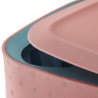 60L Laundry Separation Basket Coral - Tota Pop