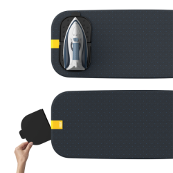 Easy-Store Ironing Board Black - Glide Compact
