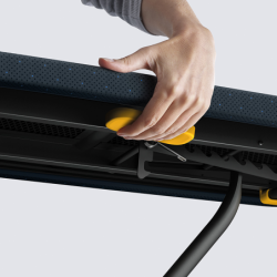 Easy-Store Ironing Board Black - Glide Compact