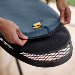 Easy-Store Ironing Board Black - Glide Compact