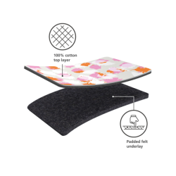 Easy-Store Ironing Board Black - Glide Max Plus