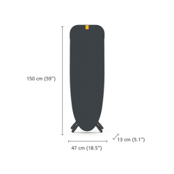 Easy-Store Ironing Board Black - Glide Max Plus