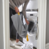 Juego 2 Cestas para Ropa Gris - Love Laundry