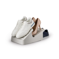 Space-saving Shoe Rack Ecru - Shoe-In