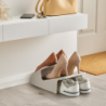 Space-saving Shoe Rack Ecru - Shoe-In