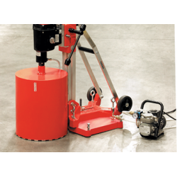 RIDGID Wet Drilling from Stand with Segmented Diamond Bits 1 1/4' UNC (F) 102 mm
