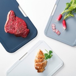 Set of 3 Chopping Boards Grey M - Nest