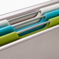 Tábuas de Cortar 3x com Suporte Prateleira - Folio Slim