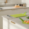 Regular Folding Chopping Board Green - Chop2Pot Plus