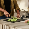 Regular Folding Chopping Board Black - Chop2Pot Plus