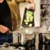 Regular Folding Chopping Board Black - Chop2Pot Plus