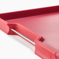 Multi-function Chopping Board Large Red - Cut&Carve