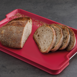 Multi-function Chopping Board Large Red - Cut&Carve
