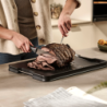 Multi-function Chopping Board Extra Large Black - Cut&Carve
